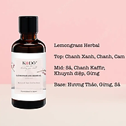 Tinh Dầu Nước Hoa Kodo Lemongrass Herbal Hương Cam Sả Chanh Gừng
