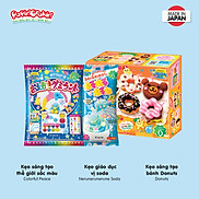 Combo 3 hộp kẹo Popin Cookin đồ chơi sáng tạo ăn được Bánh Donut + 2 hộp