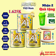 Sữa Công Thức Hạt Thực Vật Hữu Cơ MIWAKO A+ 700g Vị Vani x 3 Hộp Date 29