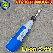 Vít tự động sử dụng pin sạc C-MART W0043 pin Li-on 3.6V