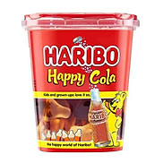 Kẹo dẻo Haribo hũ nhựa 150g - Happy Cola