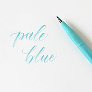 Bút Pentel Fude Touch Brush Sign - Bút lông viết Calligraphy - Tone Pastel