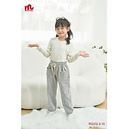 Quần nỉ bé gái thu đông Riomio size 13