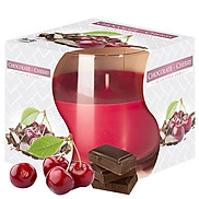 Ly nến thơm tinh dầu Bispol Chocolate Cherry 100g QT024454 - sôcôla