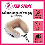 Gối massage cổ vai gáy đa năng hình chữ U