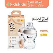 Bình sữa ty siêu mềm tự nhiên Tommee Tippee Natural Start 260ml