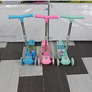 Xe trượt Scooter mẫu mới 2019 hàng Cao cấp có giảm xóc + phanh chân - Màu