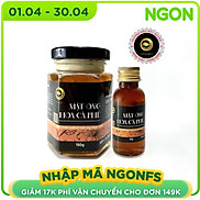 Mật ong nguyên chất hoa cà phê loại 150g lọ thủy tinh