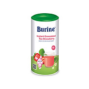 Trà cốm hoa quả Burine dâu tây 200g 6M+