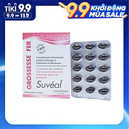 Suvéal Grossesse - Fer Vitamin Tổng Hợp Cho Bà Bầu Cao Cấp Từ Pháp