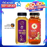 Combo Mật ong rừng Hoa Yên Bạch Honimore 1kg - tăng cường sức đề kháng