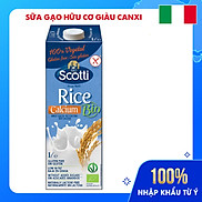 Nước Gạo Bổ Sung Canxi Riso Scotti 1L