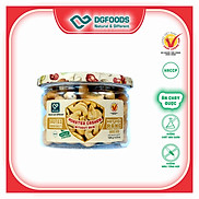 Hạt Điều Rang bóc vỏ DGfoods 120g Roasted cashew without skin Hũ nắp nhôm