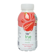 Nước Uống Sữa Trái Cây Dâu TH True Juice Milk 300ML