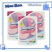 Combo 03 túi nước giặt kháng khuẩn Mao Bao 1800g