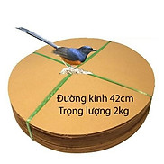 2 kg giấy lót lồng chim Chích chòe lửa  đường kính 42cm