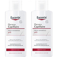 Combo 2 Chai Dầu Gội Dịu Nhẹ Cho Da Đầu Nhạy Cảm Eucerin Dermo Capillaire