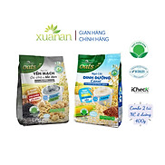 Combo Ngũ Cốc Yến Mạch Óc Chó Và Mè Đen 400G + Ngũ Cốc Dinh Dưỡng Canxi