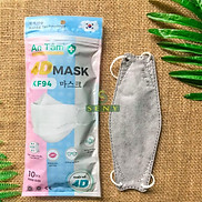 Combo 5 túi khẩu trang kf94d 4d mask Hàn Quốc 4 lớp kháng khuẩn ngăn bụi