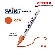 Viết sơn Zebra Paint Marker MOP-200MZ - Nhật Bản