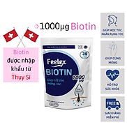 Viên uống Feelex Biotin ngăn rụng tóc, hỗ trợ mọc tóc gói 30 viên 30 Ngày