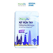 Xịt rửa tay Pharmacity dạng hộp xinh tiện lợi 18ml