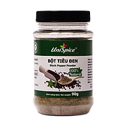 Bột tiêu đen xay mịn Unispice 90gr Natural