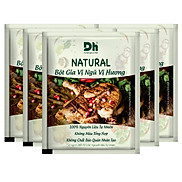 Combo 5 gói Natural Bột Gia Vị Ngũ Vị Hương 10gr Dh Foods