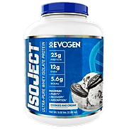 Evogen ISOJECT, Whey Protein Isolate, Hỗ Trợ Tăng Cơ Đốt Mỡ, 25g Protein