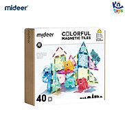 Đồ Chơi Xếp Hình Nam Châm Cầu Vồng Đa Sắc Mideer Colorful Magnetic Tiles