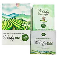 Viên nén hỗ trợ Giảm Cân Nấm Sbody Slim - Hộp 15 gói Tặng Detox