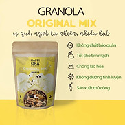 Ngũ Cốc Ăn Sáng Ăn Kiêng Không Đường Tinh Luyện 40g - Granola Original Mix