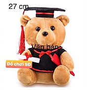 THÚ BÔNG GẤU TỐT NGHIỆP TRUNG 27cm