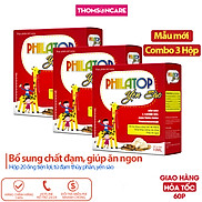 Philatop Yến Sào Combo 3 hộp - Dùng cho trẻ biếng ăn, chậm lớn, người già