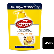 Nước Rửa Tay Lifebuoy Cho Tay Làm Bếp Túi 450G