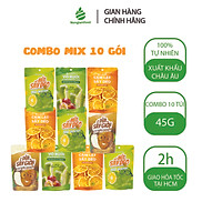 Combo 10 túi Trái cây sấy ăn vặt tăng đề kháng, ăn kiêng