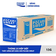 Thùng 25 hộp bột Thức Uống Bổ Sung ION Pocari Sweat Hộp 5 Gói 13gram