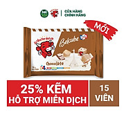 Chỉ giao HCM Phô Mai Vuông Belcube Vị Socola 15 Viên - Hỗ Trợ Hệ Miễn Dịch