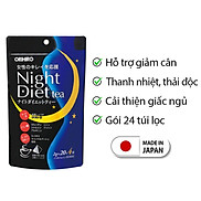 Trà đốt mỡ và kiểm soát cân nặng Night Diet Tea Orihiro Nhật Bản thải độc