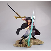 Mô Hình Figure One Piece Mihawk mắt diều hâu phiên bản chất lượng cao 30Cm