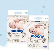 COMBO 2 BỊCH Bỉm Dán Moony natural S 58