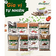 Gia vị Tự nhiên Unispice Phân loại túi lớn  bột ớt, riềng, gừng, sả...