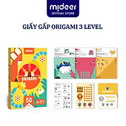 Giấy Gấp Origami Mideer Origami 3 cấp độ