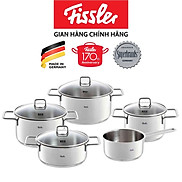 Bộ nồi inox cao cấp Fissler Munchen 5 món - Sản xuất tại Đức