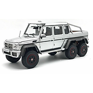 Xe Mô Hình Mercedes Benz G63 6 6 Amg 1 18 Autoart - 76301aa1 Bạc