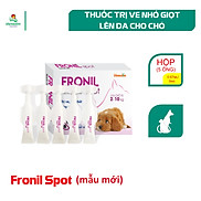 Vemedim Fronil Spot mẫu mới, bao bì châu âu, phòng ve, rận cho chó, mèo