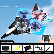 Máy bay điều khiển từ xa đồ chơi drone rc bằng xốp phản lực 4 mô tơ pin sạc