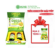 Viên Uống OMEGA 3.6.9 + Diệp Lục - Cần Tây - Tinh Dầu Thông Đỏ