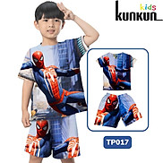 Đồ Bộ Bé Trai Hình Spider Man In 3D 22