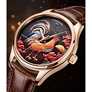 Đồng hồ nam chính hãng CARNIVAL Gà Kim Kê C515G-1,Kính sapphire ,chống xước